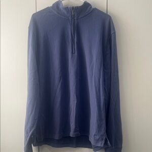 Brooks Brothers Men's Zip-Up Sweater in Blue